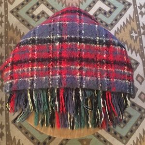 Oversized winter scarf